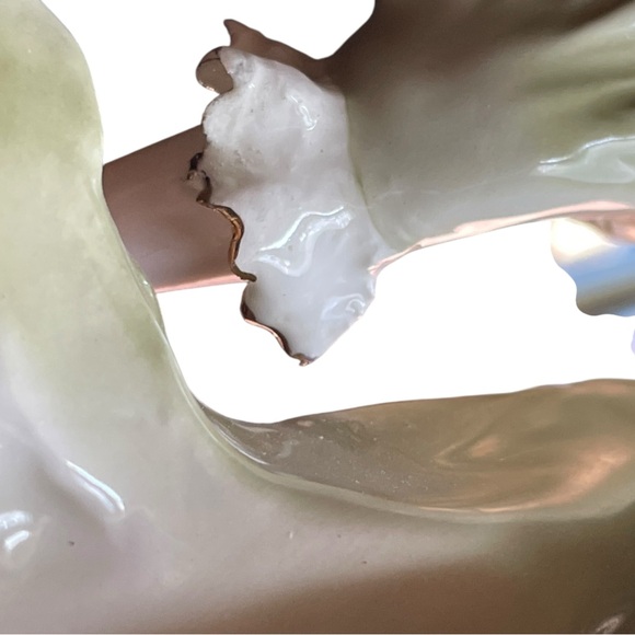 Florence Ceramics “Amber” Porcelain Figurine Moss Dress Lace Bodice vintage ‘57 - Picture 12 of 15